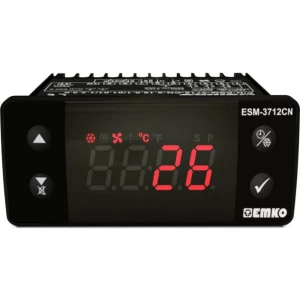 Emko ESM-3712-CN.5.18.0.1/01.01/1.0.0.0 2-točkasti regulator termostat NTC -50 do 100 °C relej 16 A, relej 5 A (D x Š x slika