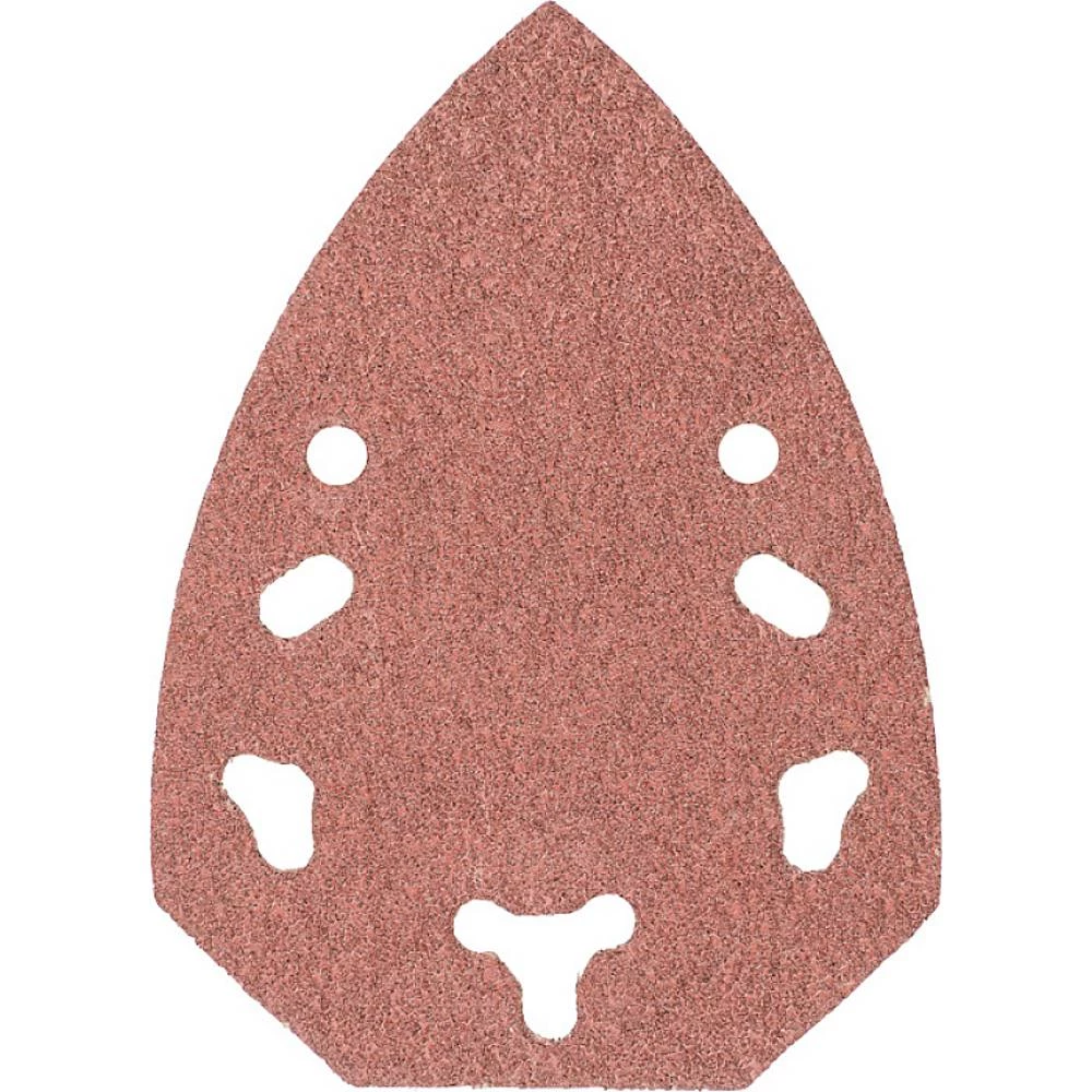 kwb 493508 trokutni brusni papir Granulacija 80 (D x Š) 140 mm x 100 mm 5 St. slika