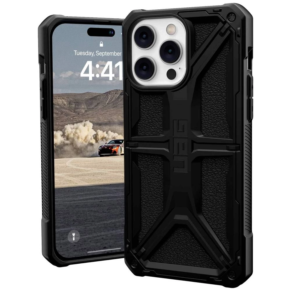 Urban Armor Gear Monarch Pogodno za model mobilnog telefona: iPhone 14 Pro Max, crna Urban Armor Gear Monarch case Apple iPhone 14 Pro Max crna slika