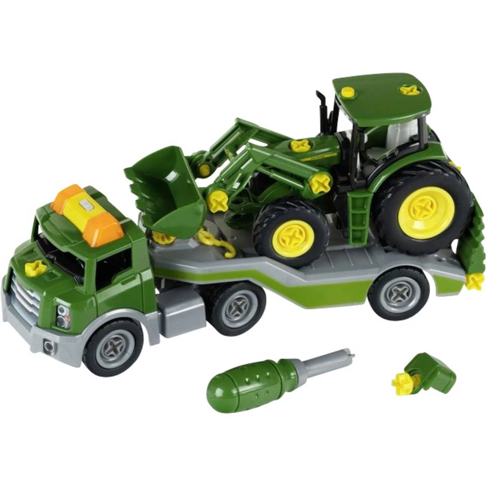 Klein Theo Transporter m. John Deere Traktor slika