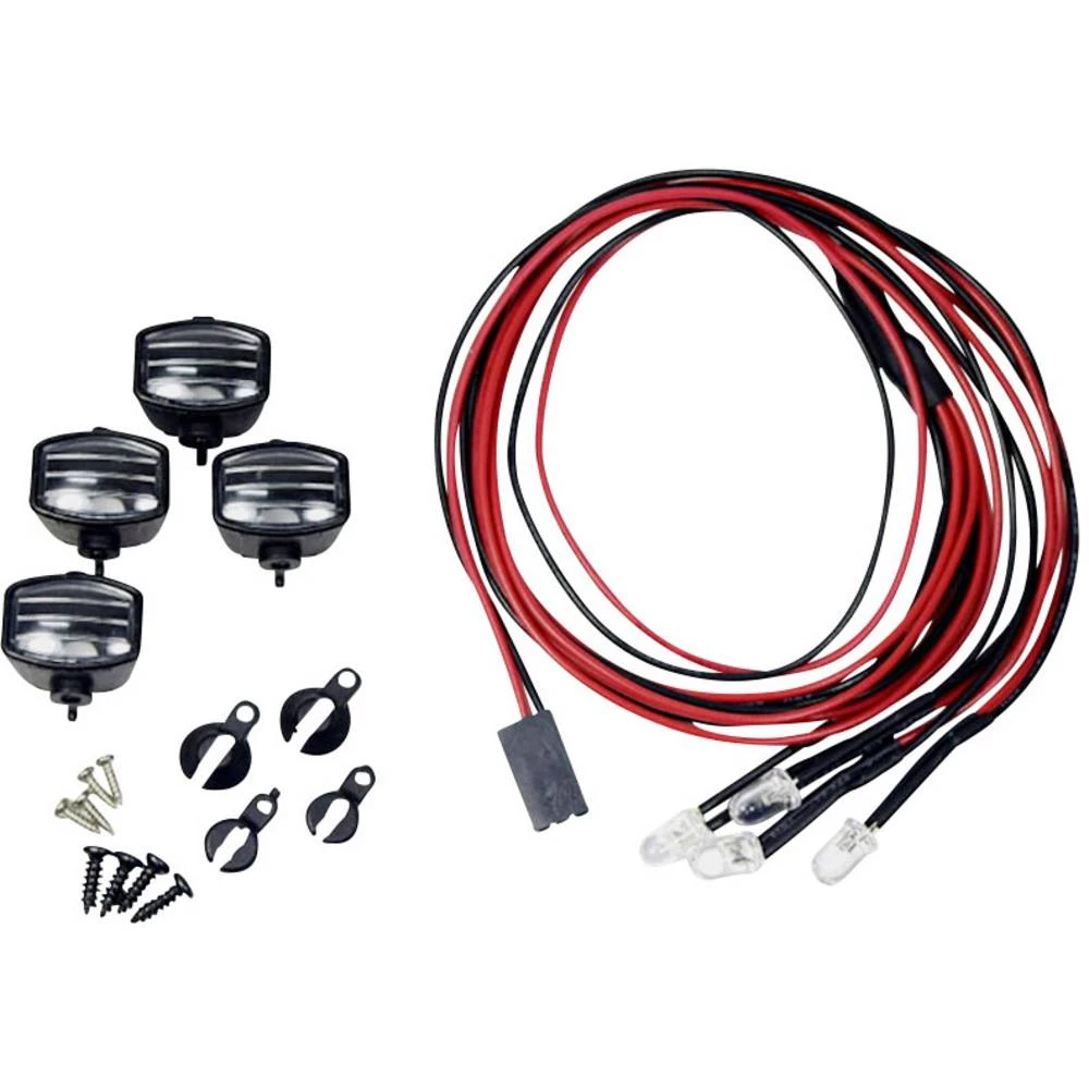 Absima LED osvjetljene Bijela 4.8 - 6 V slika