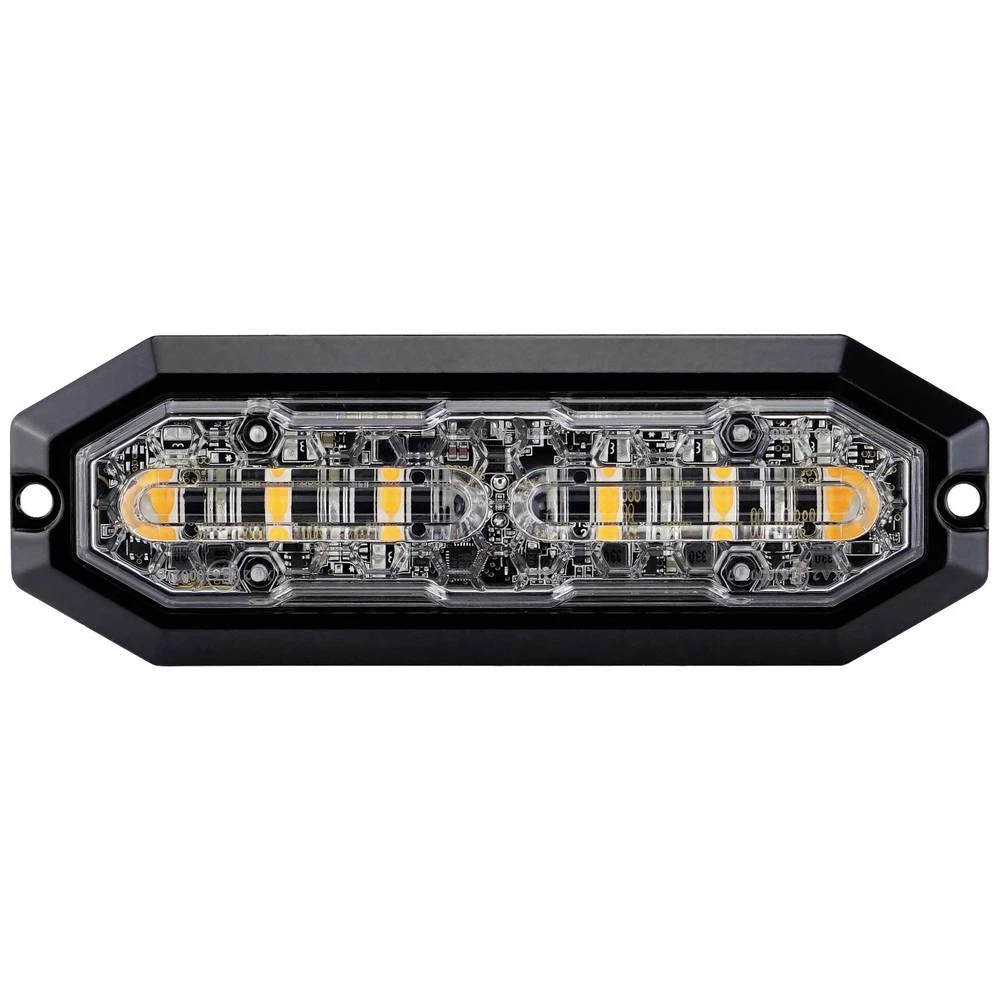 Strands bočne bljeskalice/križne bljeskalice Dynamic function 850130HP-A 12 V/DC, 24 V/DC  vijčana montaža narančasta slika