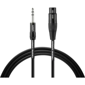 Warm Audio Pro Series za instrumente priključni kabel [1x 6,3 mm banana utikač - 1x 6,3 mm banana utikač] 6.10 m crna slika