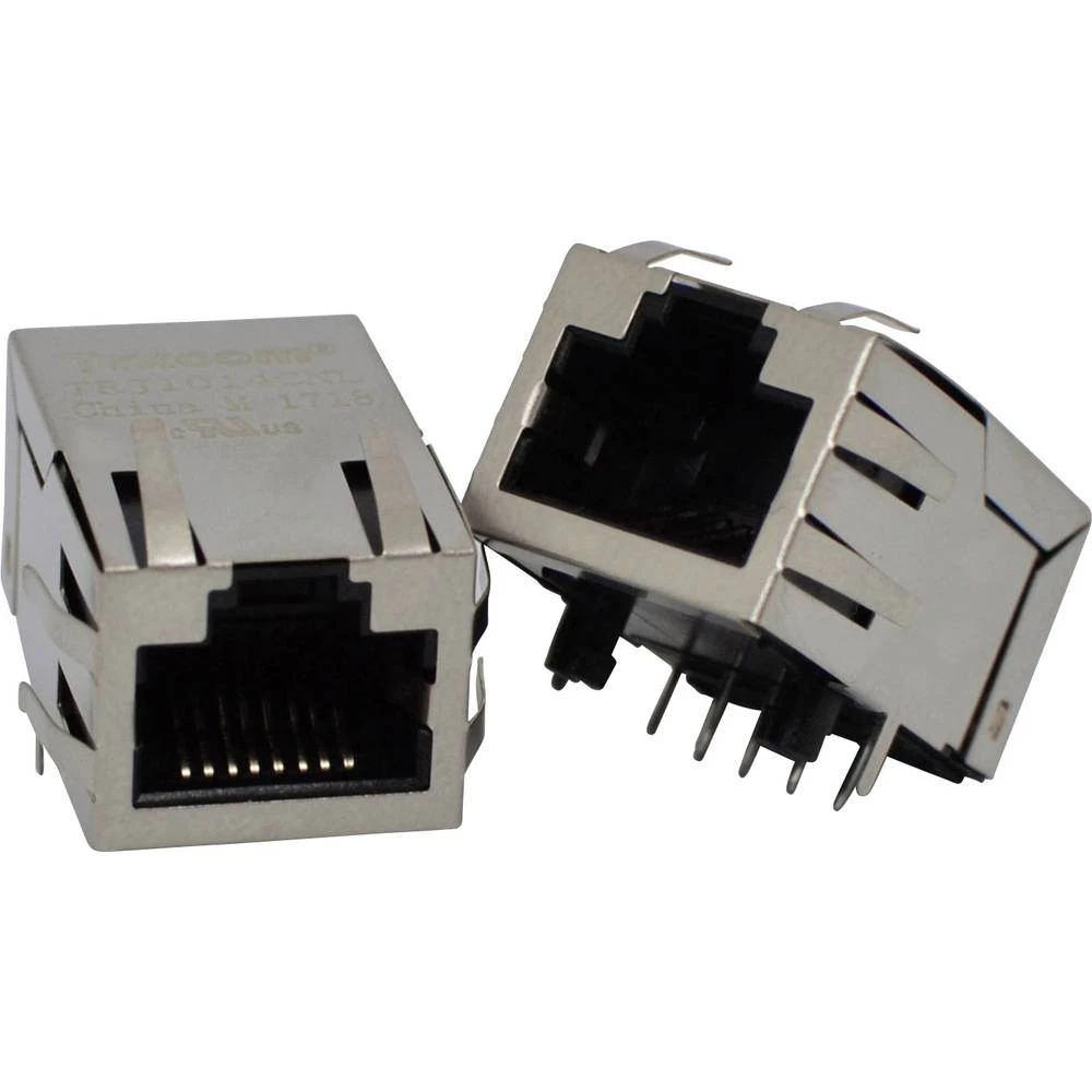 Ženski konektor, horizontalna ugradnja Metalna Trxcom TRJ1014CNL 1 ST slika