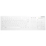 CHERRY Active KEY MTA AK-C8112 Wireless bežični tipkovnica njemačka, qwertz bijela ergonomski, tihe tipke, silikonska me