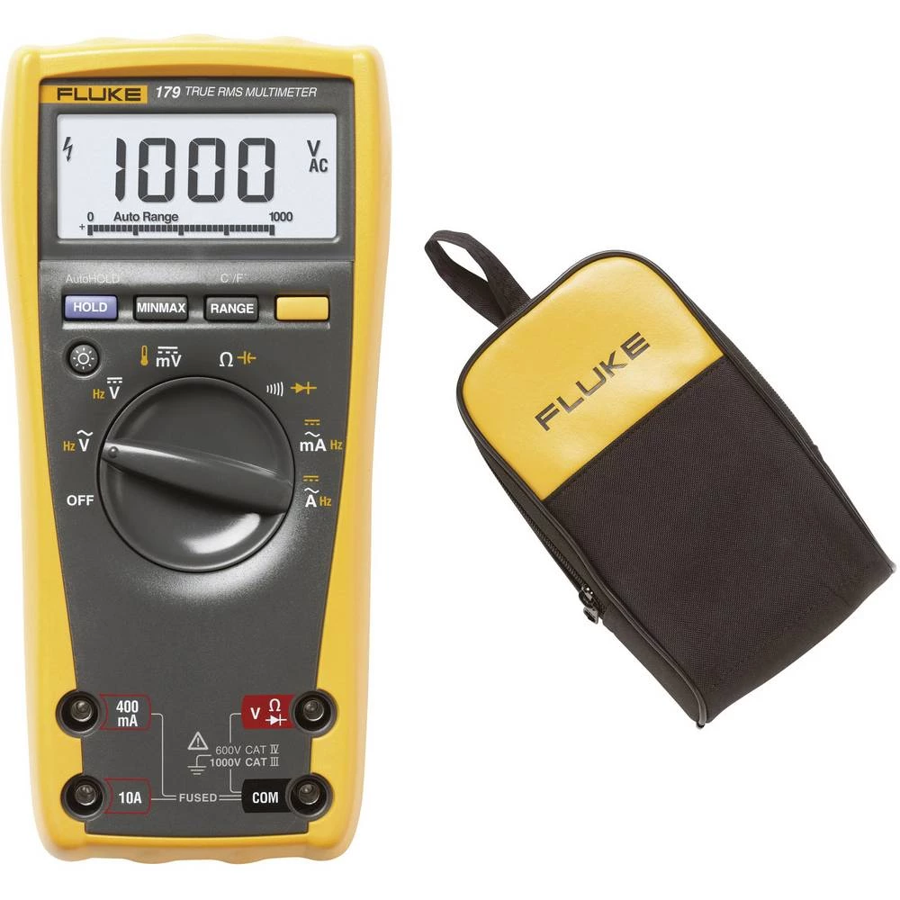 Fluke 175EGIFD/C25 ručni multimetar digitalni CAT III 1000 V, CAT IV 600 V Zaslon (brojevi): 6000 slika