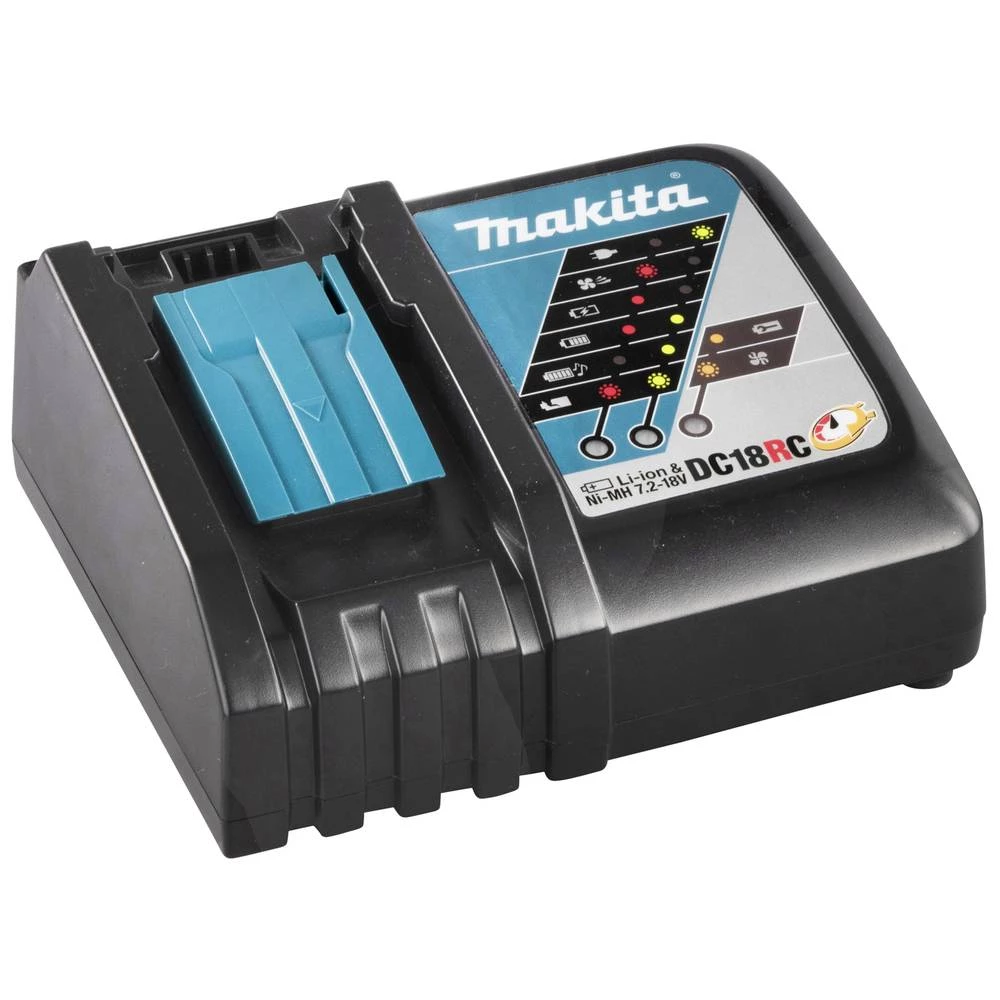 Makita DC18RC punjač za akumulatorski paket 195584-2 - E slika