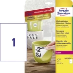 Avery-Zweckform L4775REV-8 Etikete 210 x 297 mm Poliester film Bijela 8 ST Ponovno ljepljenje Naljepnice za adrese, Naljepnice o