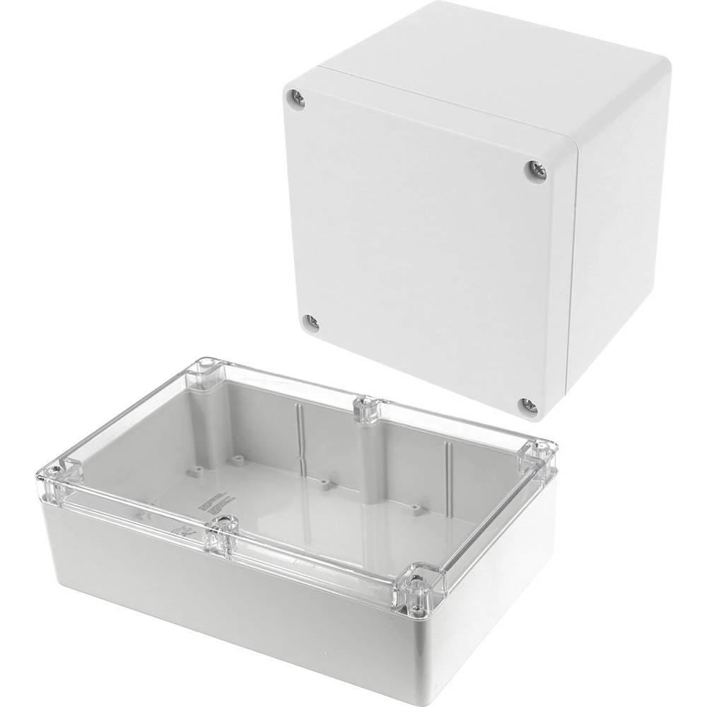 Hammond Electronics 1554RL2GYCL kućište 160 x 160 x 45 polikarbonat svijetlosiva 1 kom. slika