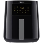 Philips HD9252/70 friteza na vrući zrak 1400 W funkcija toplog zraka, roštilj, sa zaslonom crna, srebrna