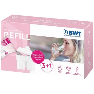 BWT 1 Kartusche + 3 Öko Refill Mg²+ 0836600 filter patrona  bijela slika