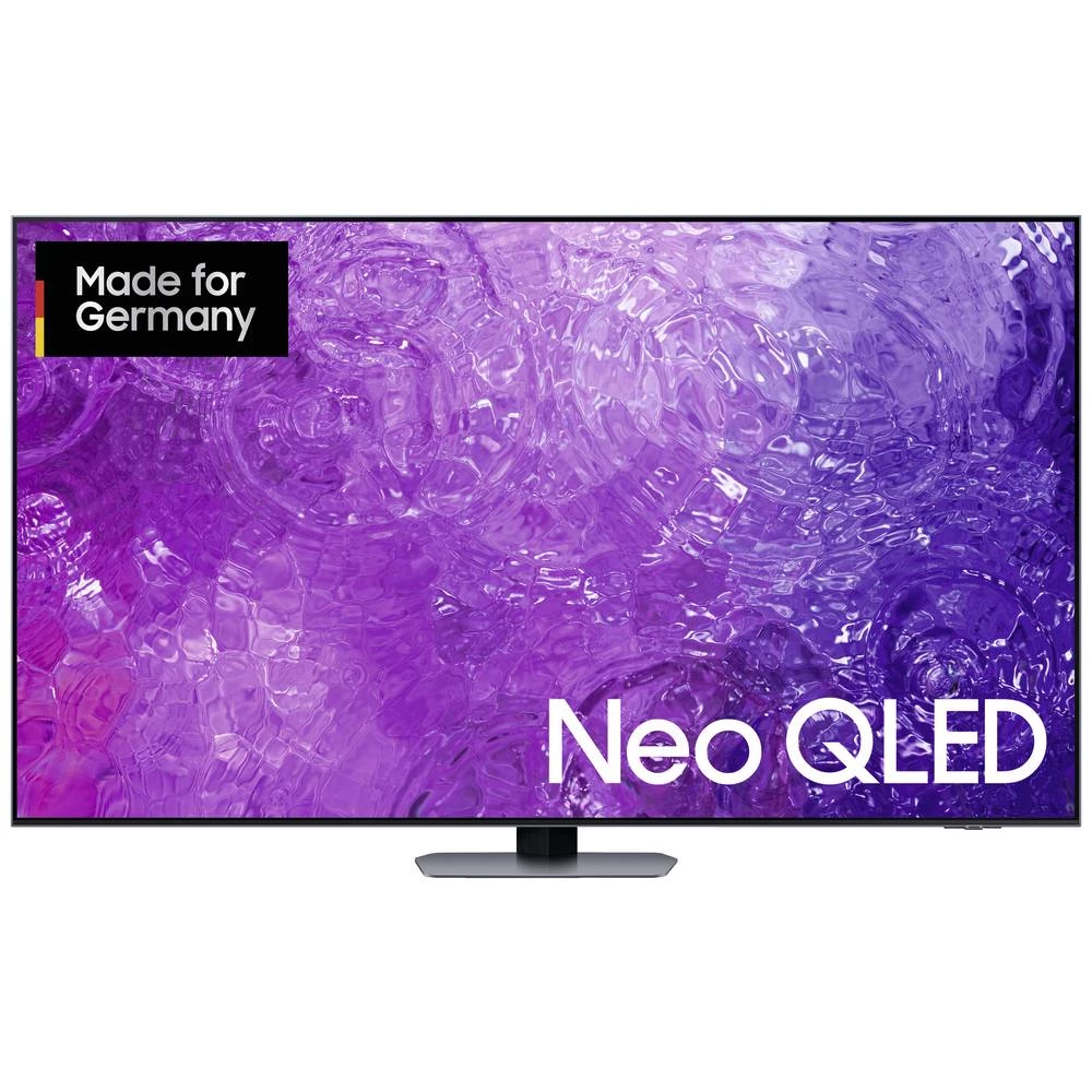 Samsung GQ43QN90CATXZG QLED-TV 108 cm 43 palac Energetska učinkovitost 2021 G (A - G) UHD, qled, ci+, dvb-c, dvb-s2, DVB-T2 hd, WLAN, Smart TV karbon crna boja, srebrna slika