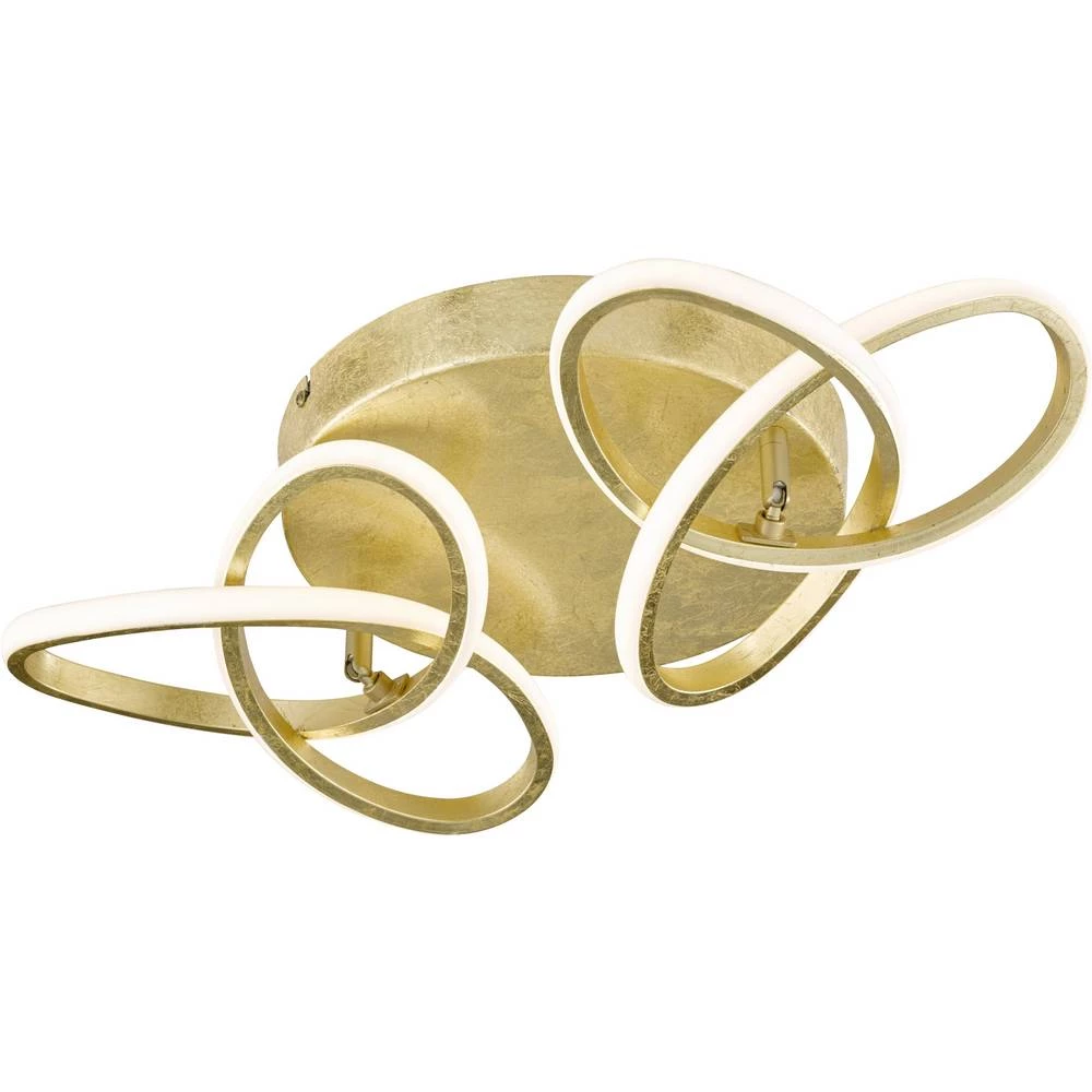 WOFI ELIOT 9410.02.15.8000 LED stropna svjetiljka 26 W Toplo-bijela Zlatna slika