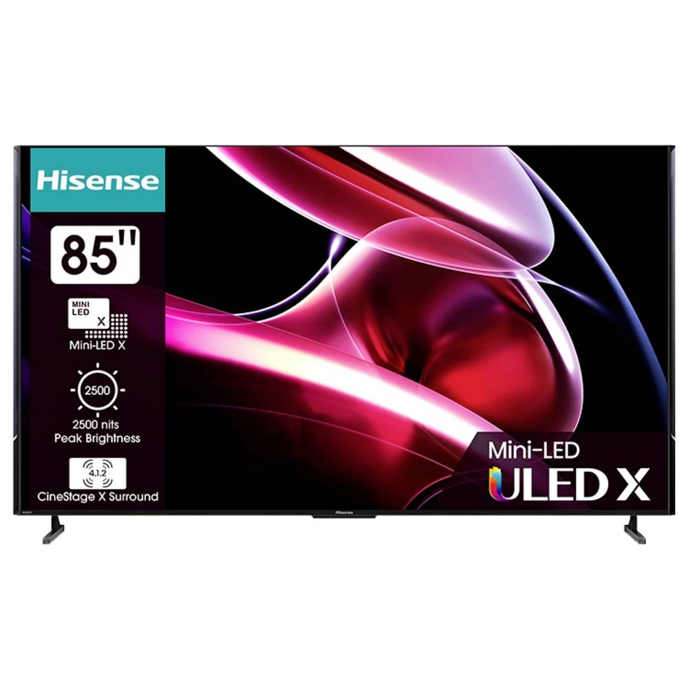 Hisense 85UXKQ LED-TV 215 cm 85 palac Energetska učinkovitost 2021 F (A - G) DVB-T2, DVB-C, DVB-S2, UHD, Smart TV, WLAN slika