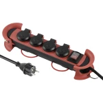 Maxtrack NV 61-5 L razdjelna letva s prekidačem crna utičnica 1 St.