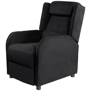 Visokokvalitetna, udobna gaming stolica s funkcijom naginjanja od antilop kože DELTACO GAMING DC430 igraća stolica crna slika