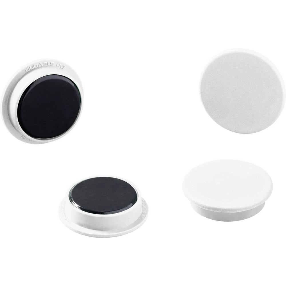 Durable magnet 475302 (Ø) 32 mm okrugli bijela 1 Set 475302 slika