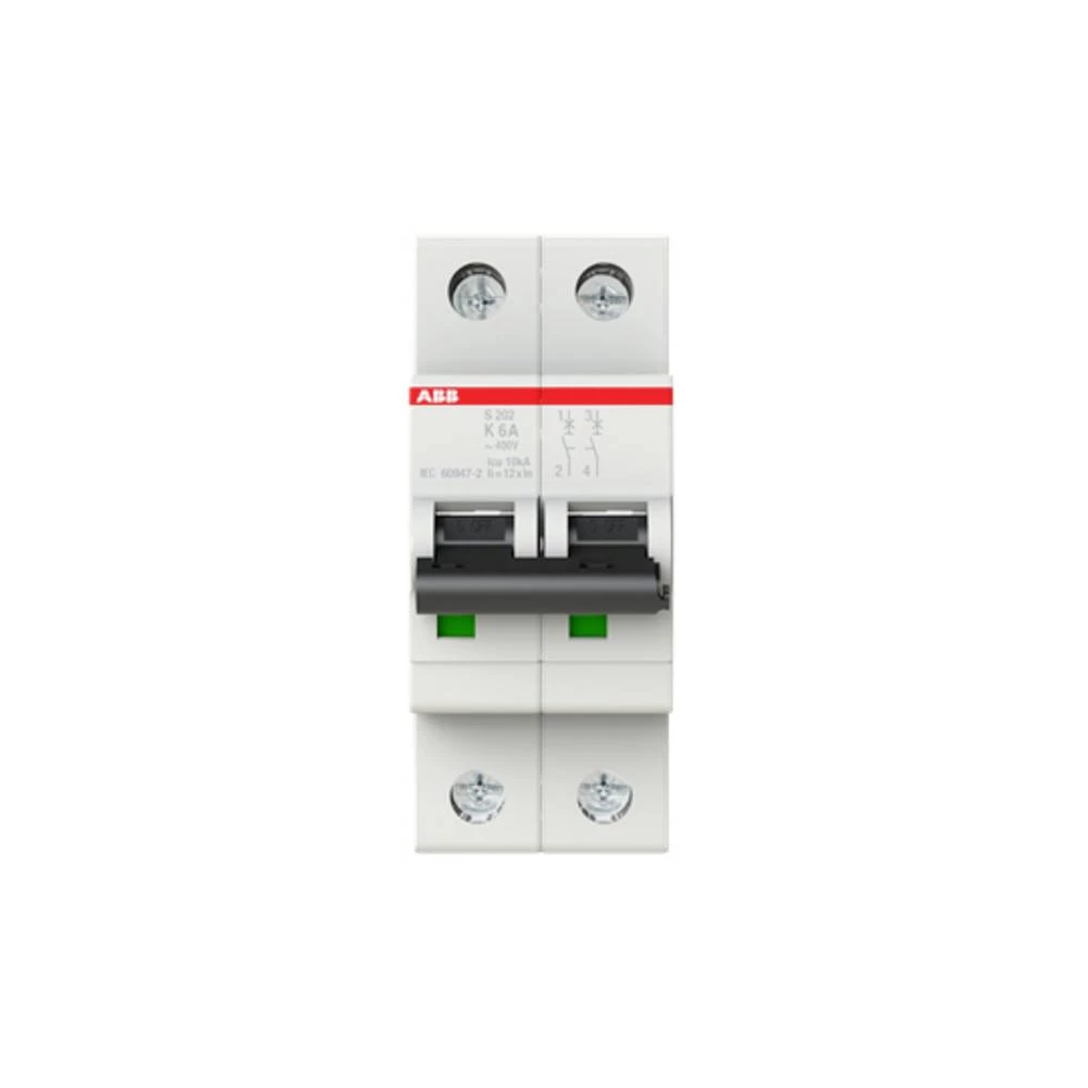 ABB 2CDS252001R0377 S202-K6 zaštitna sklopka za vodove 6 A 400 V slika