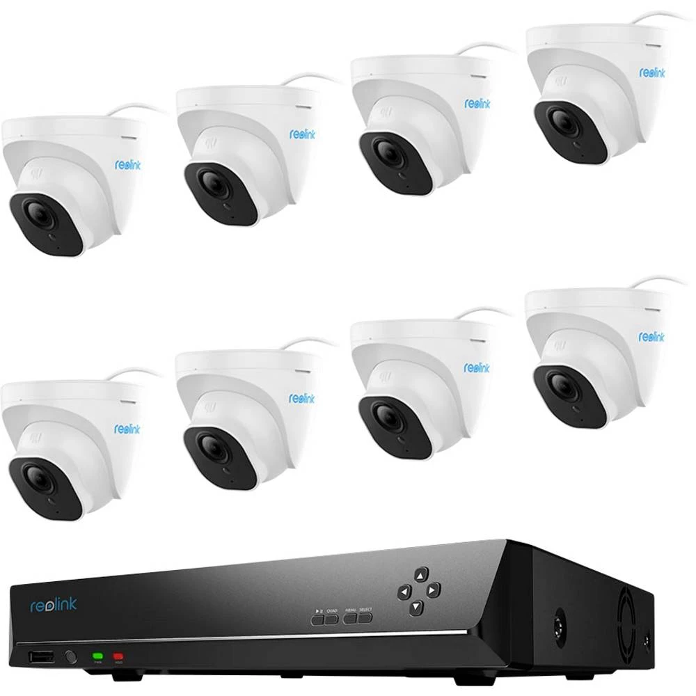 Reolink RLK16-820D8-A rl82d8  ip-set sigurnosne kamere 16-kanalni sa 8 kamera 3840 x 2160 piksel slika