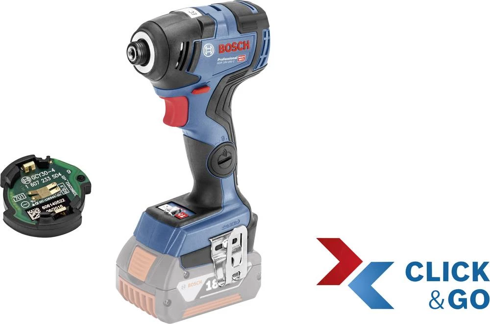 Bosch Professional GDR 18 V-200 C solo C & G L-B connected LiIon Akumulator 06019G4103 slika