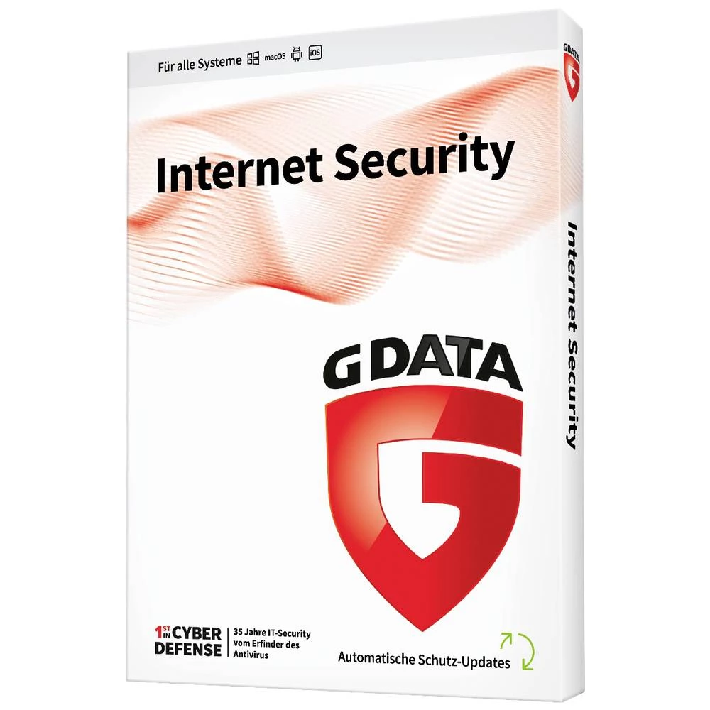G-Data Internet Security puna verzija 3 licence Windows, mac os, android, ios antivirus, sigurnost slika