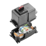 Priključni blok za distribuciju električne energije s kućištem, IP65ykarbonat, ojačan staklenim vlaknima, IDC konektorUSH IN Weidmüller 2819530000 FP BOX ON/OFF VG M20 letva rednih stezaljki fleksi...