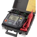 Mjerač izolacije Kyoritsu KEW-3125A 250 V, 500 V, 1000 V, 2500 V, 5000 V 1 TΩ Kalibriran po Tvornički standard (vlastiti) slika