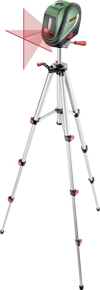 Križnolinijski laser Samonivelirajući, Uklj. stativ Bosch Home and Garden UniversalLevel 2 Set Raspon (maks.): 10 m Kalibriran p slika