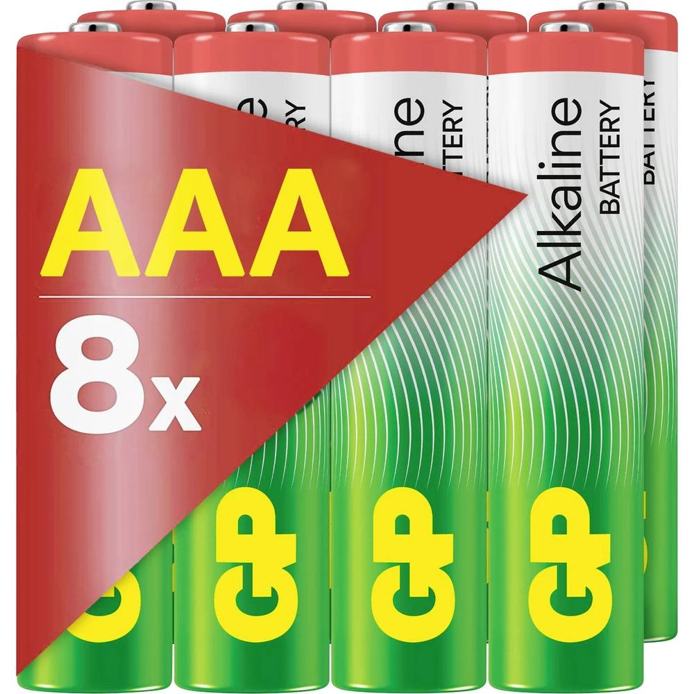 GP AAA Batterie GP Alkaline 1,5V 8 Stück micro (AAA) baterija 1.5 V 8 kom. slika