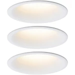 LED ugradna svjetiljka Cymbal Coin osnovni set IP44 77mm Coin 3x6W 3x440lm 230V 2000 - 2700K mat bijela Paulmann  LED ugradno svjetlo za kupaonicu 3-dijelni komplet    18 W