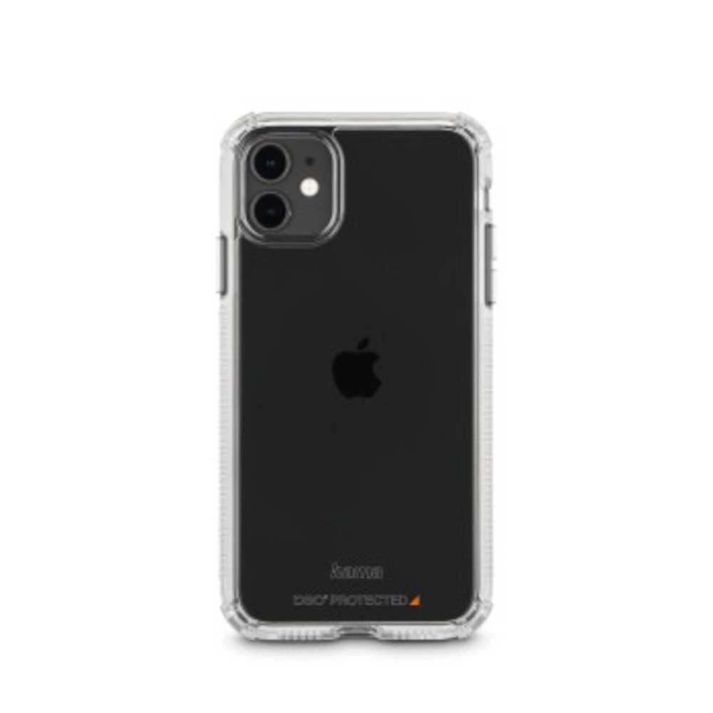 Hama  stražnji poklopac za mobilni telefon Apple iPhone 11 prozirna otporna na udarce, induktivno punjenje slika