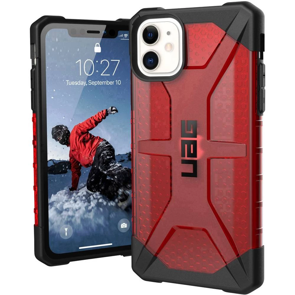 uag Plasma Case iPhone 11 Crvena (prozirna) slika