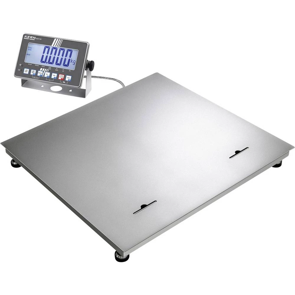 Vaga sa platformom Kern Opseg mjerenja (kg) 600 kg Mogućnost očitanja 200 g strujni pogon Višebojna slika