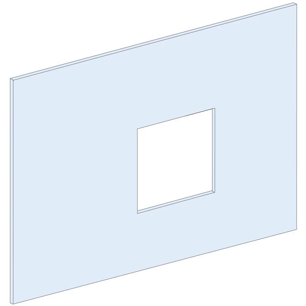 PrismaSeT-P, prednja ploča, ComPacT NSX/NSX Vigi400-630 3-4-pinski, okomiti, širina=650mm, visina=9modula Schneider Elec slika