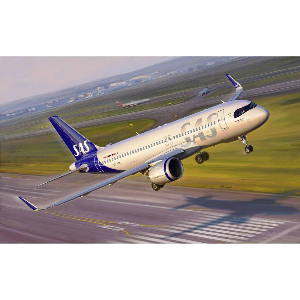 Zvezda 530007037 Airbus A320 neo model letjelice za sastavljanje 1:144 slika