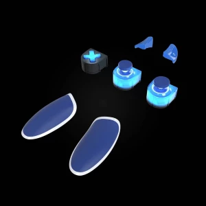 Thrustmaster eSwap X LED Blue Crystal Pack dodatni komplet PC, Xbox One, Xbox One S, Xbox Series X plava boja slika