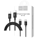 USB kabl type C,1m,3A crni