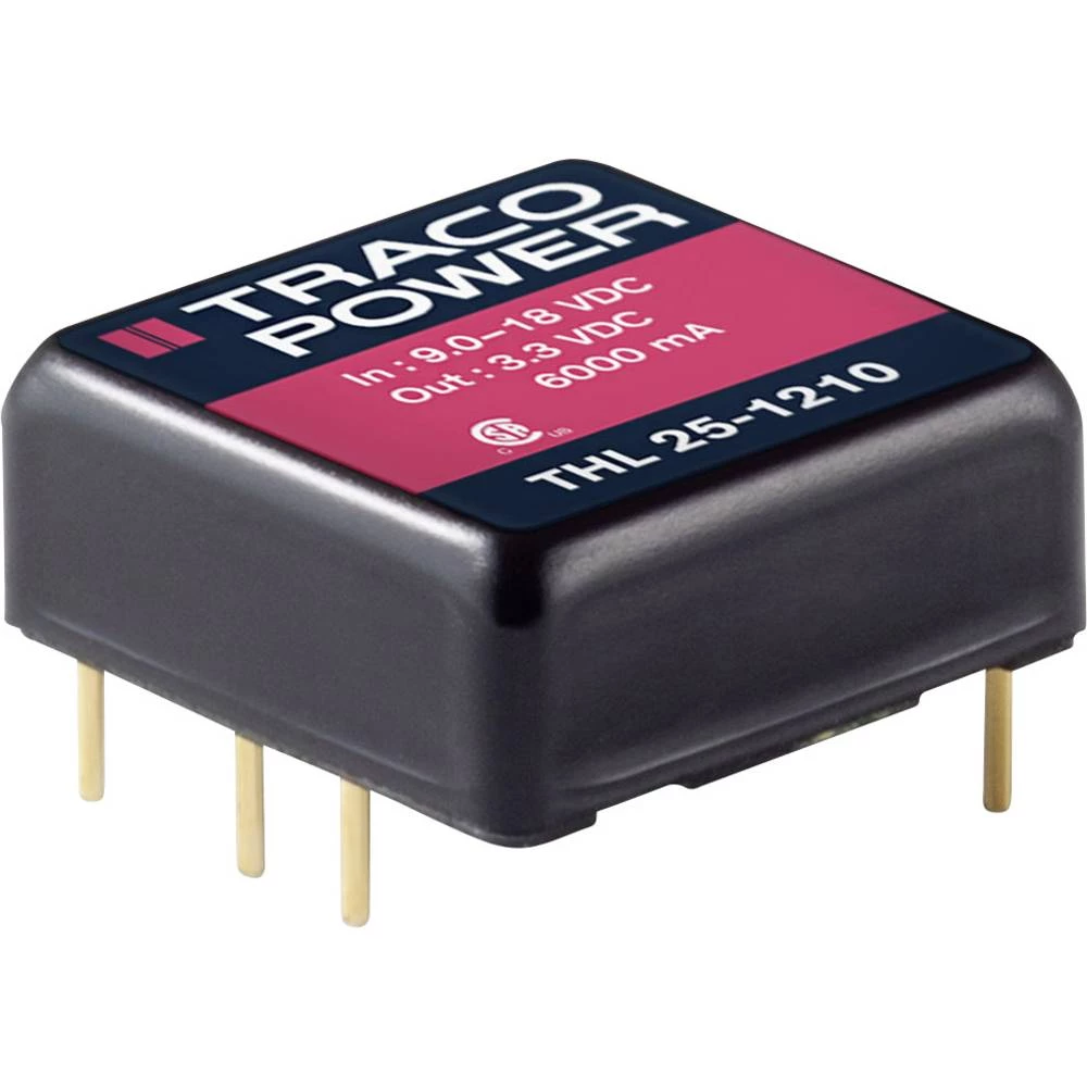DC / DC pretvarač, THL 25 serija TracoPower THL 25-4812 Ulaz Izlaz slika
