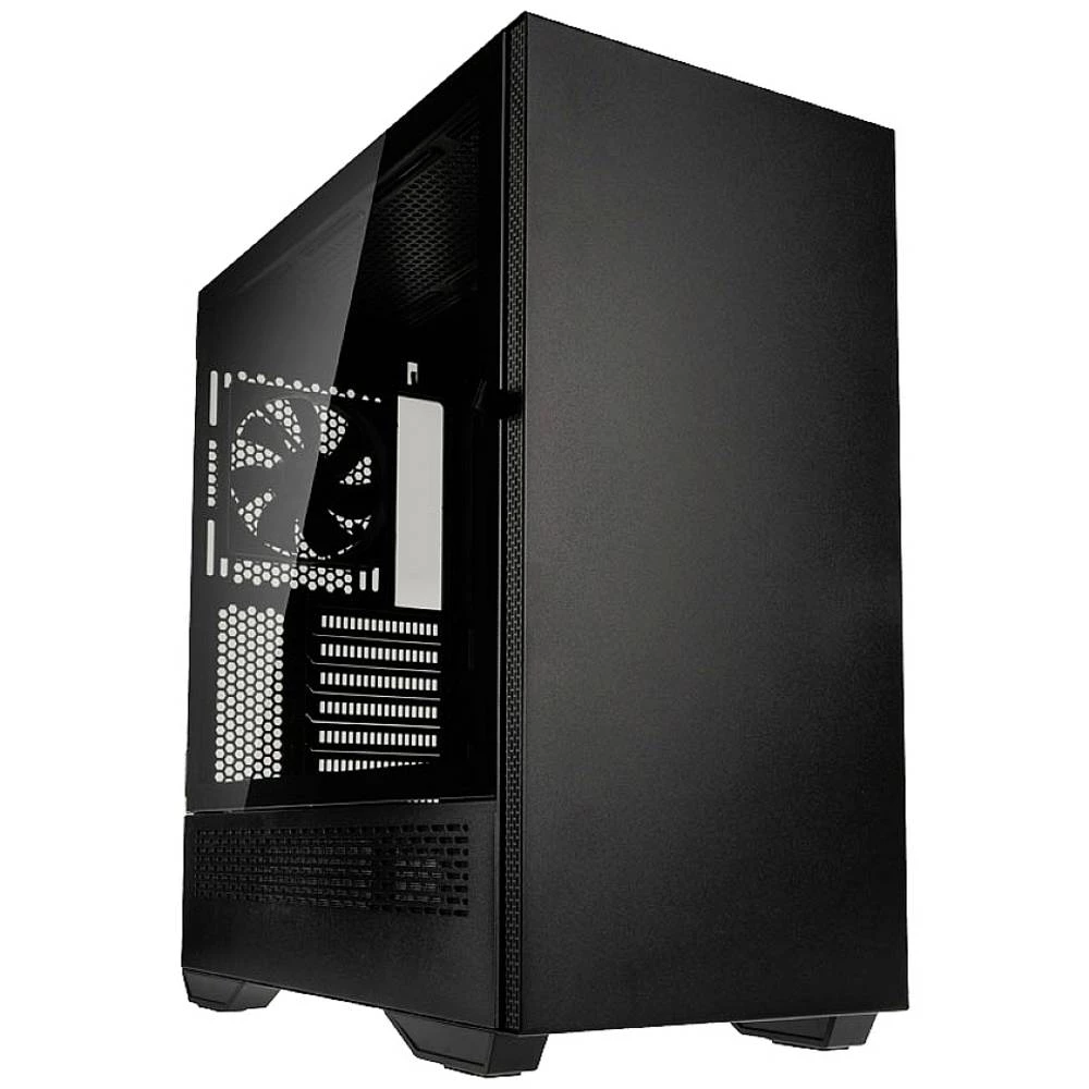 Kolink Stronghold Prime midi-tower kućište  , kućište za igraće računalo crna 2 predinstalirana ventilatora, bočni prozor, filter prašine slika