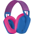 Logitech G435 LIGHTSPEED igraće naglavne slušalice sa mikrofonom Bluetooth, USB bežične preko ušiju plava boja slika