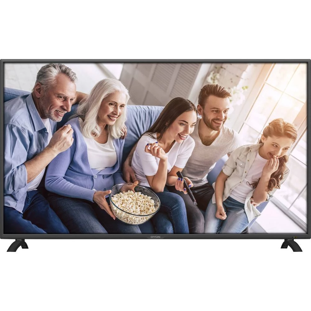 Dyon Live 43 Pro LED televizor 108 cm 42.5 " ATT.CALC.EEK A+ (A++ - E) DVB-T2, DVB-C, DVB-S, Full HD, CI+ Crna slika