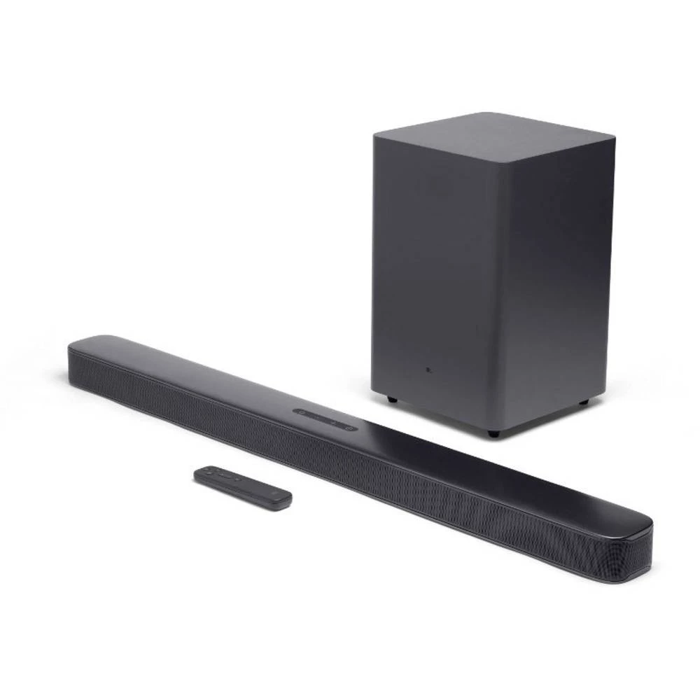 JBL Bar 2.1 Deep Bass Soundbar Crna Bluetooth&reg;, Uklj. bežični subwoofer, Zidna montaža slika