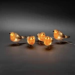 Konstsmide 6245-103 akrilna figura Energetska učinkovitost 2021: G (A - G) ptica toplo bijela LED narančasta