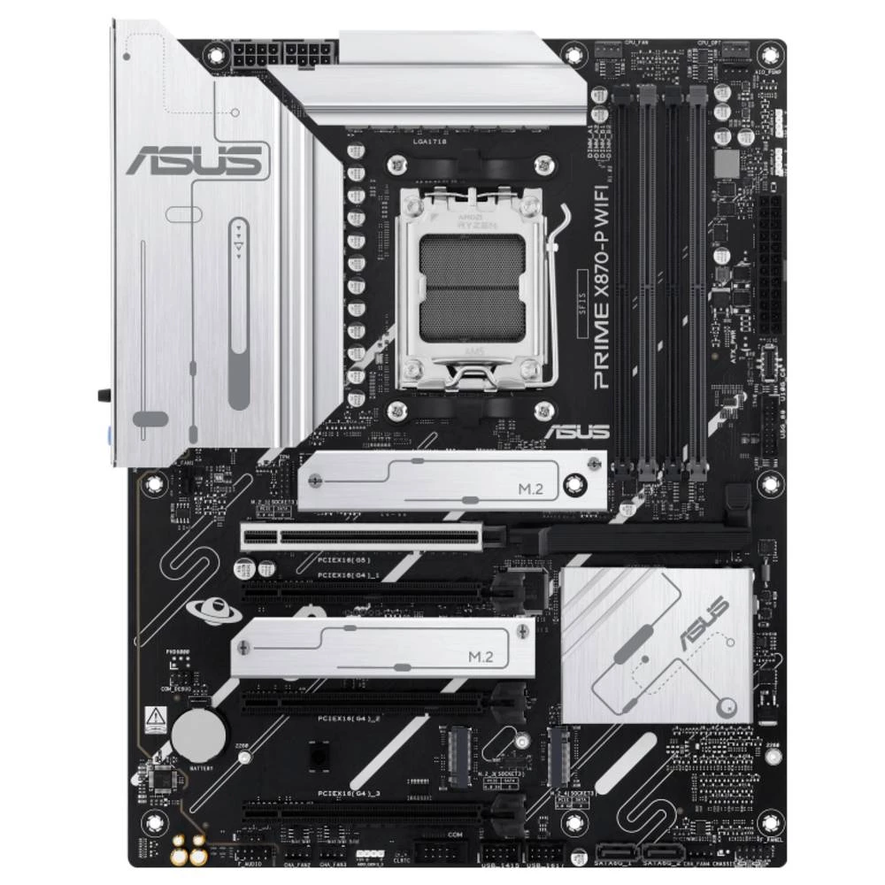 Asus PRIME X870-P WIFI (AM5) (D) matična ploča Baza #####AMD AM5 Faktor oblika (detalji) ATX Set čipova matične ploče AM slika