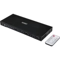 SpeaKa Professional 4x2 ulaza HDMI prekidač s audio portovima 3840 x 2160 Megapixel crna boja slika