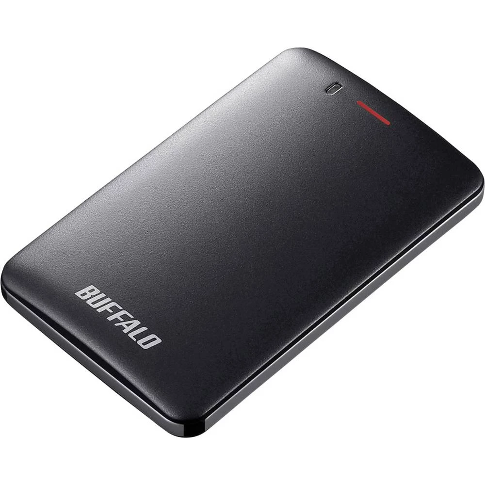 Vanjski SSD-HDD: 6,35 cm (2,5 inča) 480 GB Buffalo MiniStation&trade; SSD Crna USB 3.1 slika