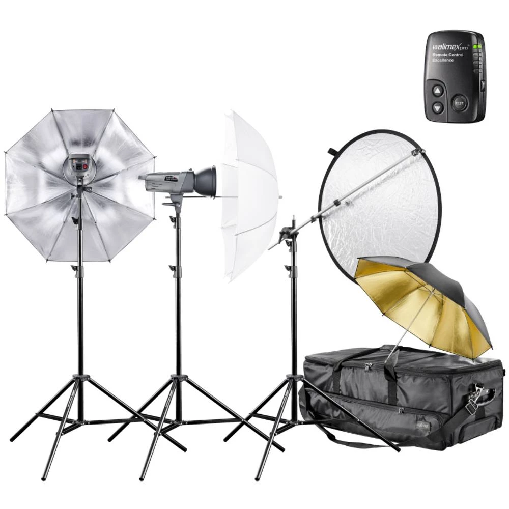 Studijska bljeskalica Walimex Pro Brojka vodilja za ISO 100/50 mm=70 slika