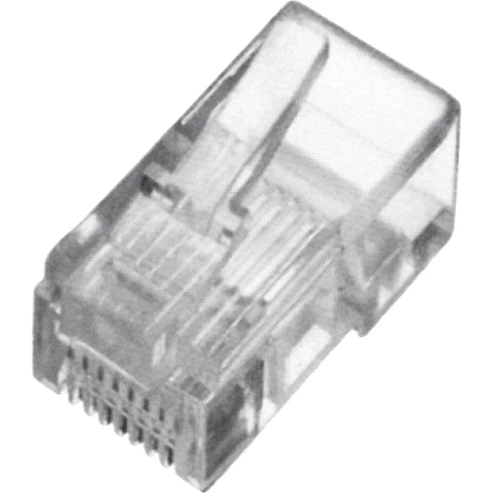 Digitus DN-MO-8-8-SR DIGITUS modularni konektori za okrugle kabele, neoklopljeni, 100 kom. DN-MO-8-8-SR RJ45 utikač Broj slika