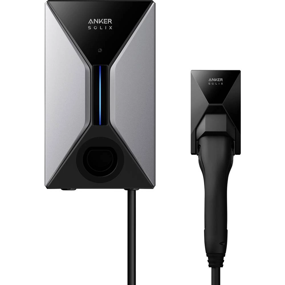 Anker Anker SOLIX V1 Smart EV Charger 11KW CAB Wallbox tip 2 16 A 11 kW RFID, aplikacija slika