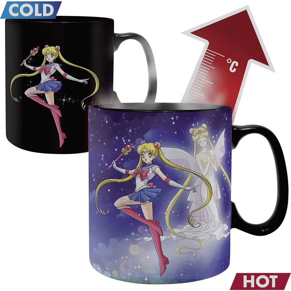 šalica SAILOR MOON & CHIBI 460ML slika